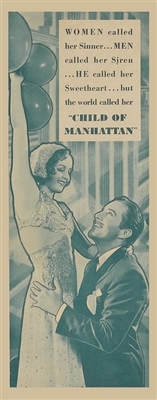 Child of Manhattan poster