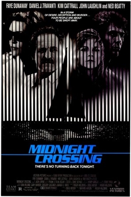 Midnight Crossing Metal Framed Poster