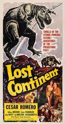 Lost Continent Wooden Framed Poster