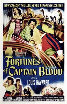 Fortunes of Captain Blood Canvas Poster