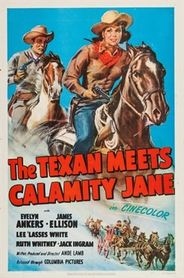 The Texan Meets Calamity Jane Stickers 1705871