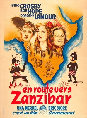 Road to Zanzibar Metal Framed Poster
