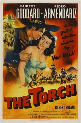 The Torch Wooden Framed Poster