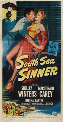 South Sea Sinner Wooden Framed Poster