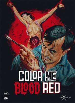Color Me Blood Red Wooden Framed Poster