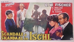 Skandal in Ischl Canvas Poster