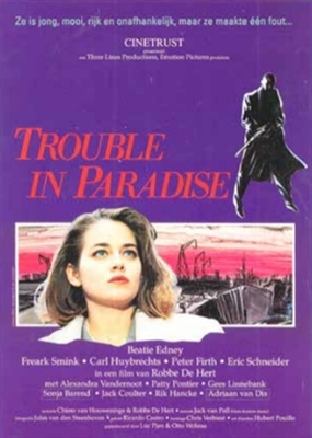 Trouble in Paradise Poster with Hanger