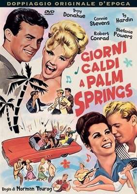 Palm Springs Weekend Canvas Poster
