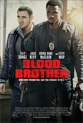 Blood Brother Wooden Framed Poster