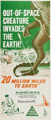 20 Million Miles to Earth t-shirt