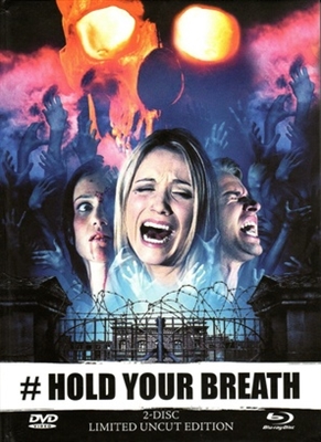 Hold Your Breath Wooden Framed Poster