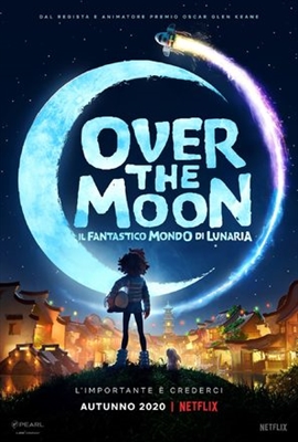Over the Moon Canvas Poster