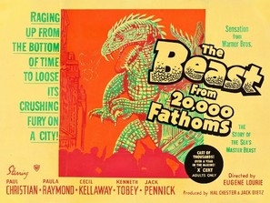 The Beast from 20,000 Fathoms pillow