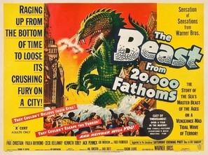 The Beast from 20,000 Fathoms Poster with Hanger