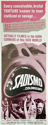 Sadismo Metal Framed Poster