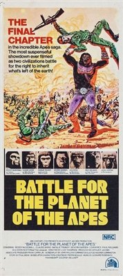 Battle for the Planet of the Apes Wood Print