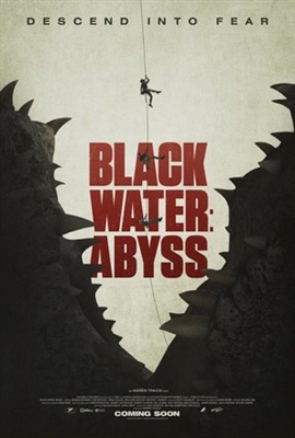 Black Water: Abyss Wooden Framed Poster