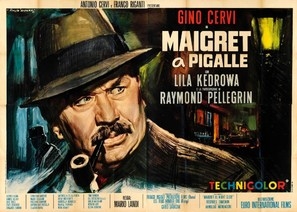 Maigret à Pigalle Poster with Hanger
