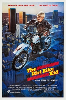 The Dirt Bike Kid Poster with Hanger