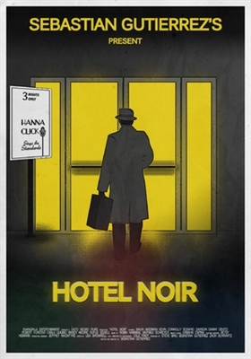 Hotel Noir Metal Framed Poster