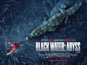 Black Water: Abyss Wooden Framed Poster
