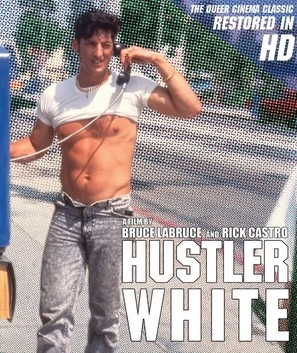 Hustler White Wooden Framed Poster