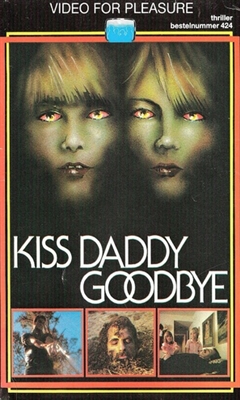 Kiss Daddy Goodbye Metal Framed Poster