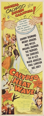 Calypso Heat Wave Poster with Hanger