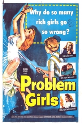 Problem Girls Metal Framed Poster