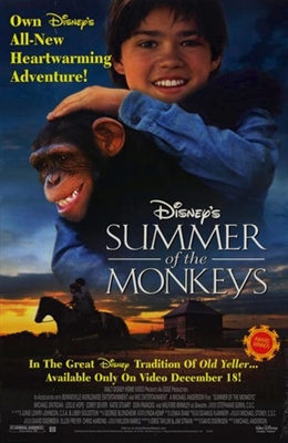 Summer of the Monkeys Wooden Framed Poster