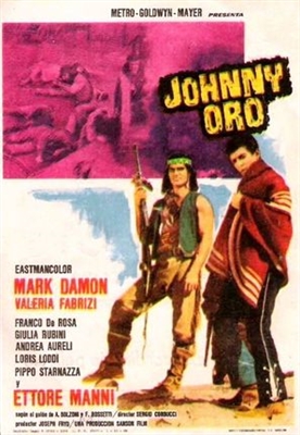 Johnny Oro Metal Framed Poster