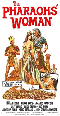 La donna dei faraoni poster