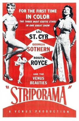 Striporama Poster with Hanger