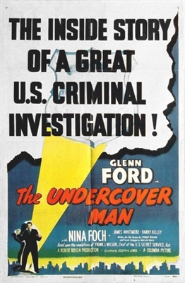 The Undercover Man Poster with Hanger