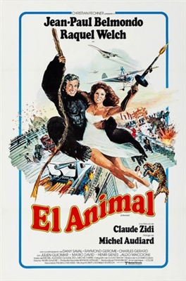 L'animal Wooden Framed Poster