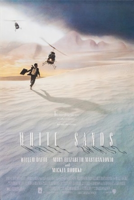 White Sands Poster with Hanger