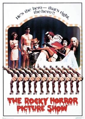 The Rocky Horror Picture Show Wooden Framed Poster