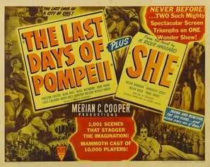 The Last Days of Pompeii Canvas Poster