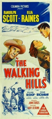 The Walking Hills Wooden Framed Poster