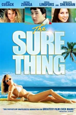 The Sure Thing Poster with Hanger