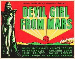 Devil Girl from Mars Metal Framed Poster