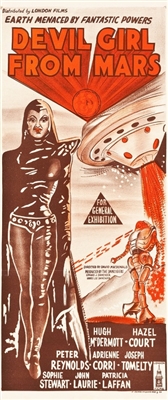 Devil Girl from Mars Wooden Framed Poster