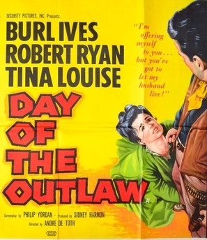 Day of the Outlaw Wooden Framed Poster