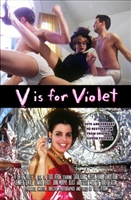 V Is for Violet Mouse Pad 1712234