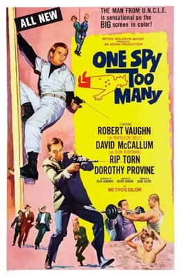 One Spy Too Many Poster with Hanger