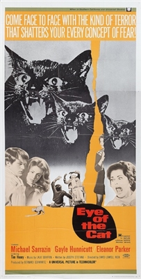 Eye of the Cat Poster with Hanger