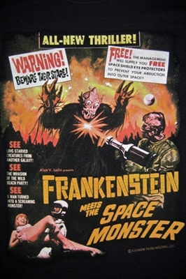 Frankenstein Meets the Spacemonster Mouse Pad 1712552