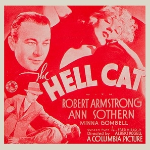 The Hell Cat Poster with Hanger