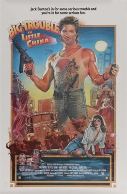 Big Trouble In Little China Metal Framed Poster
