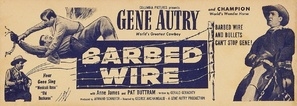 Barbed Wire Wooden Framed Poster